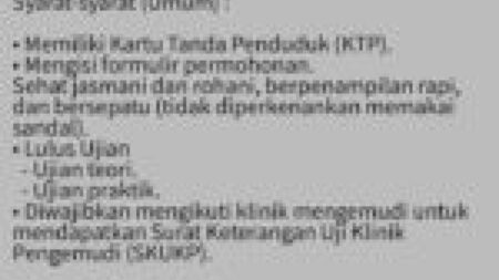persyaratan membuat dokument penting